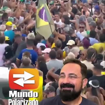 In Brazil, imagine the face of the condemned LULA watching this