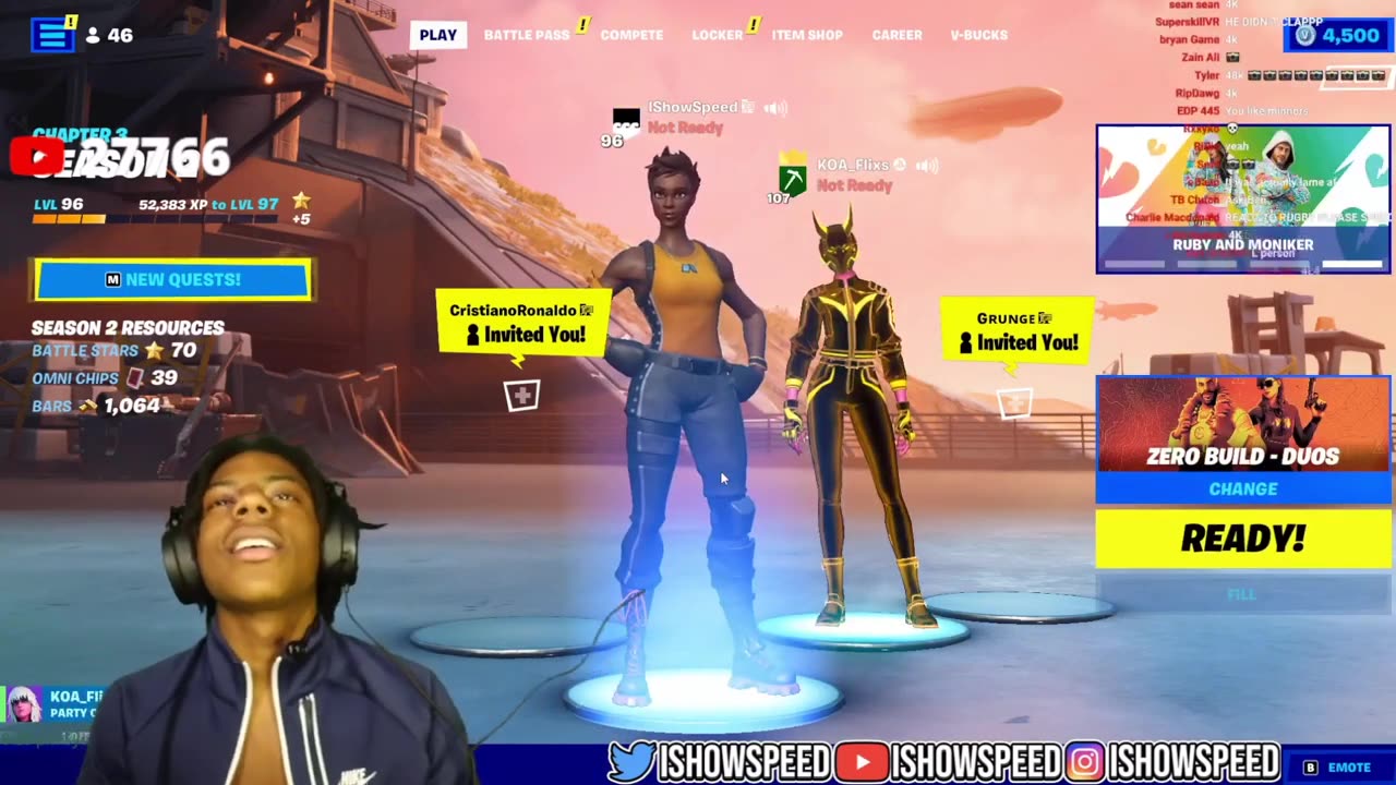 IShowSpeed GETS HACKED AND BOOTED OFFLINE... (Deleted Stream)