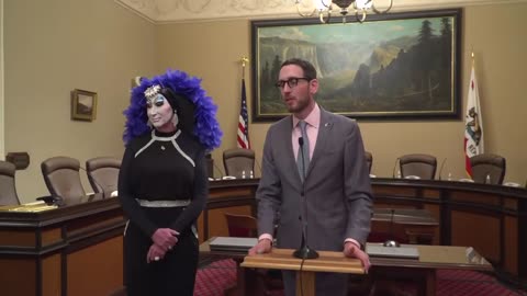 Drag activist 'Sister Roma' honored on the floor of the California State Legislature