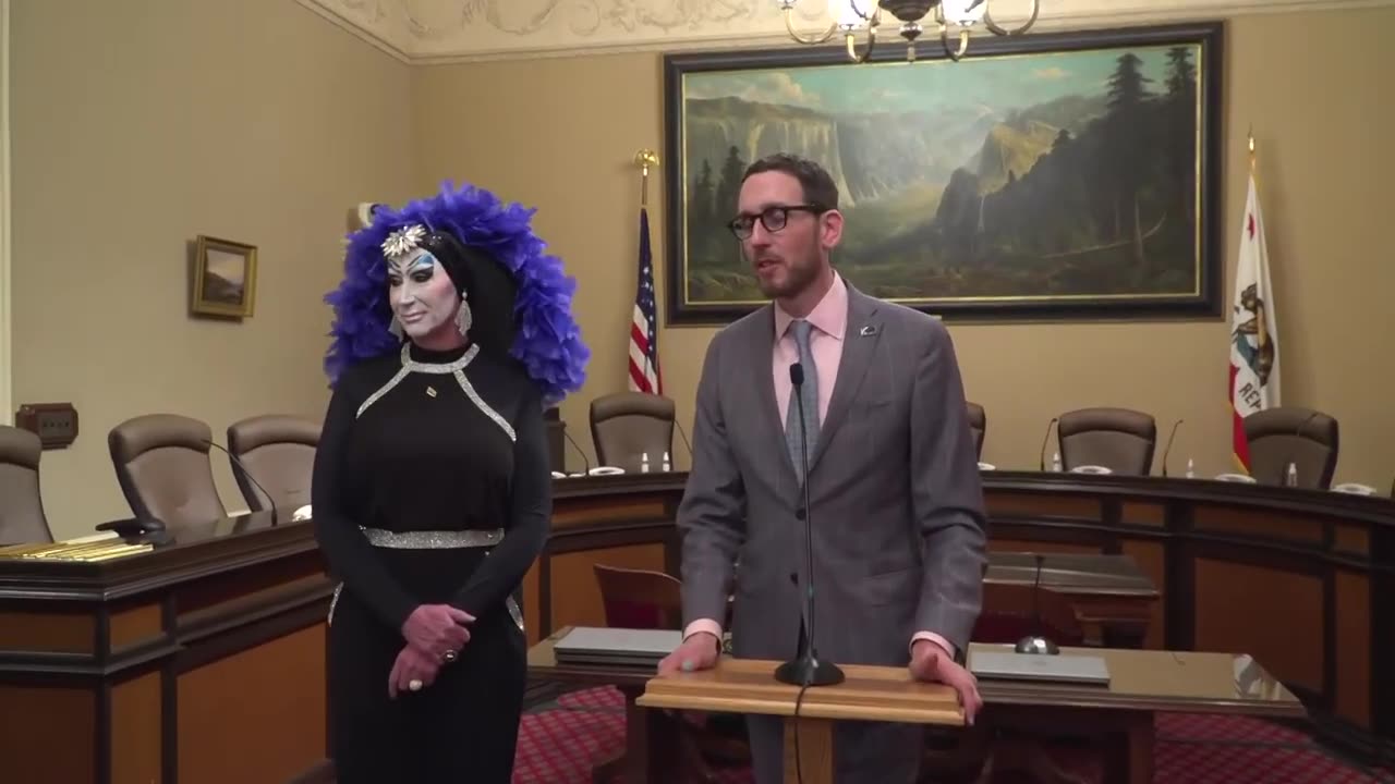 Drag activist 'Sister Roma' honored on the floor of the California State Legislature