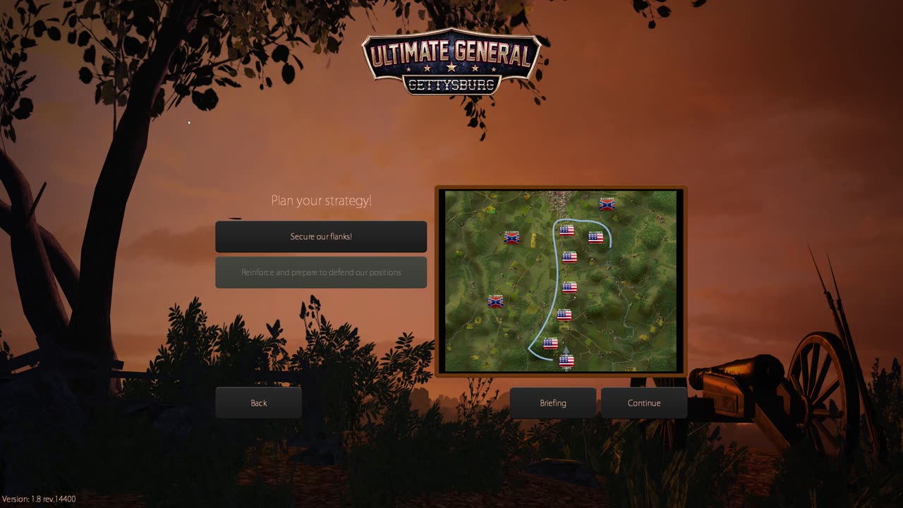 PC GAMING - ULTIMATE GENERAL - GETTYSBURG - UNION - Day 2 - no commentary