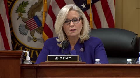 Rep. Liz Cheney says former President Trump refused to transfer power