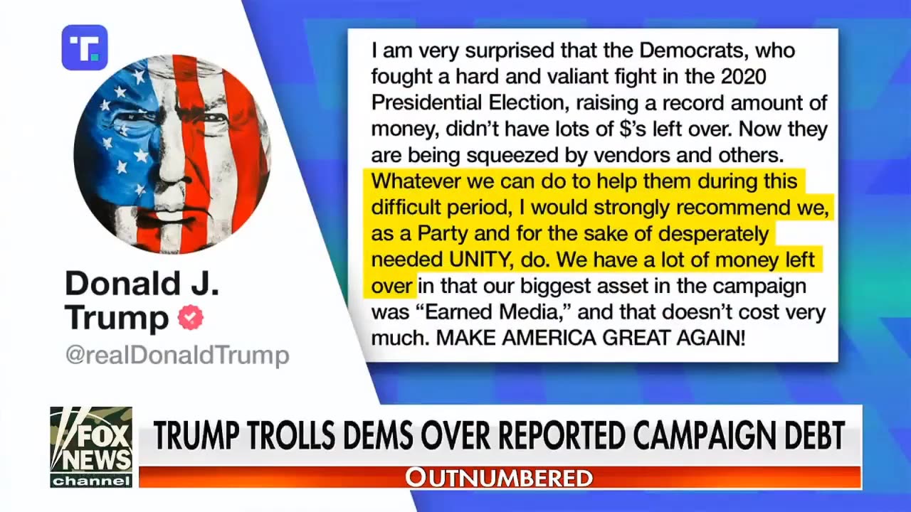 Outnumbered 11/11/24 FULL END SHOW | ᖴO᙭ ᗷᖇEᗩKIᑎG ᑎEᗯS Tᖇᑌᗰᑭ November 11, 2024