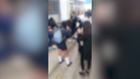 PELEA DE ALUMNAS EN LICEO DE OVALLE