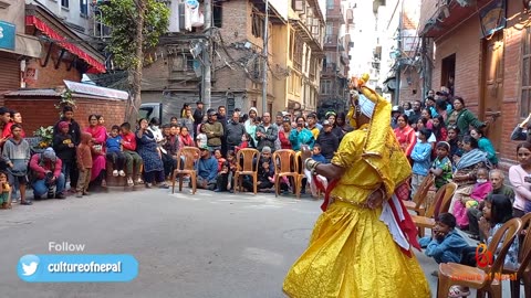 Bramayani Nach, Pachali Bhairav 12 Barse Khadga Siddhi Jatra (Gathu Pyakha), Day 2, Part II