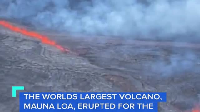 148 FT LAVA FOUNTAINS RECORDED DURING MAUNA LOA ERUPTION