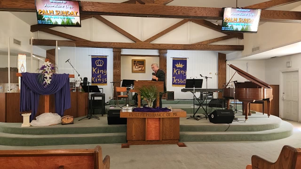 Surpised by Jesus Palm Sunday 2023