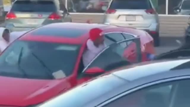 Crazy road rage