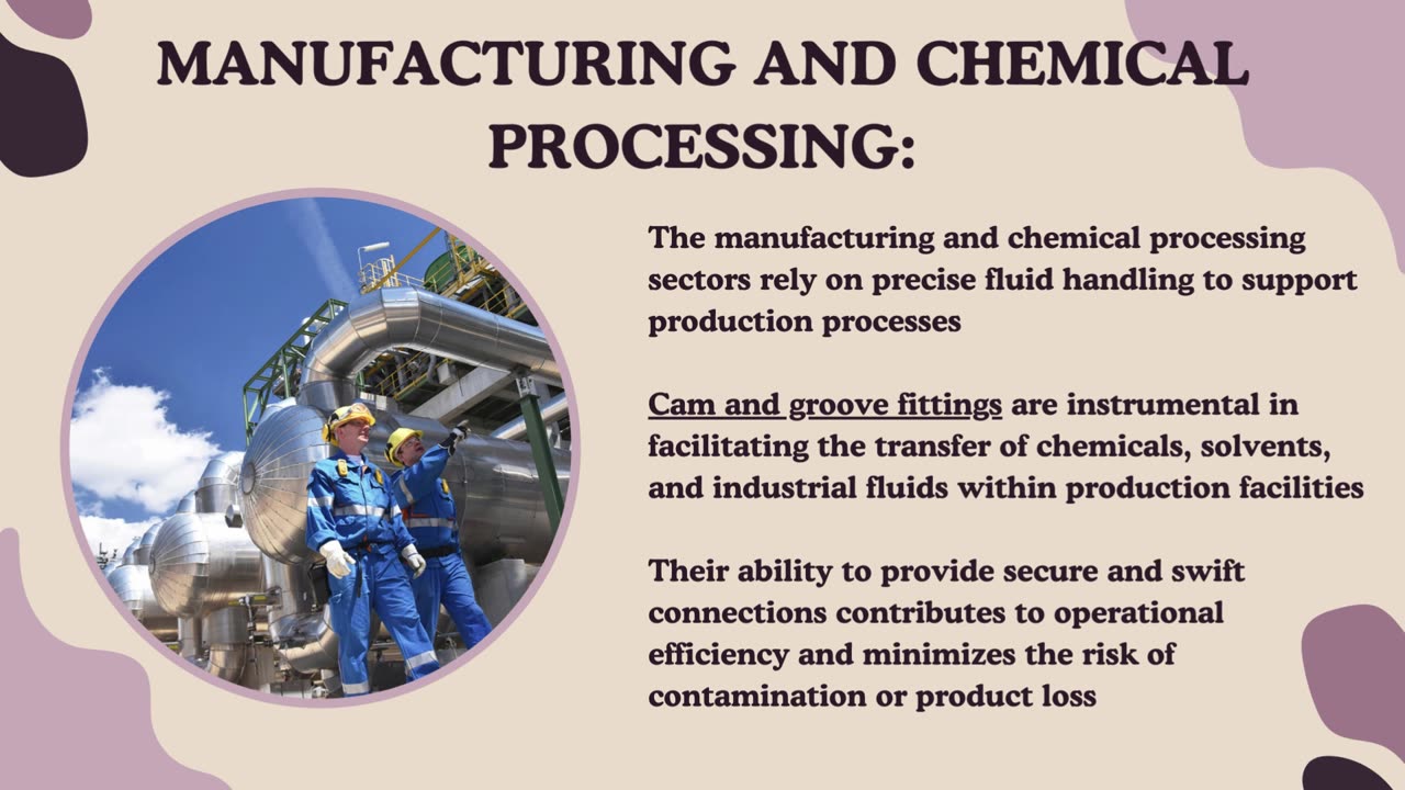 Innovative Applications of Camlock Fittings in Various Industries