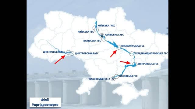 Attacks on the Dnieper, Dniester and Kremenchug hydroelectric power stations