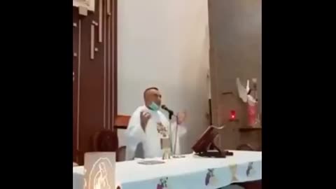 RECENTLY FULLY VACCINATED PRIEST DIES ON LIVE STREAM