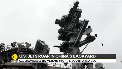 US_showcases_its_military_might_in_South_China_sea___Latest_