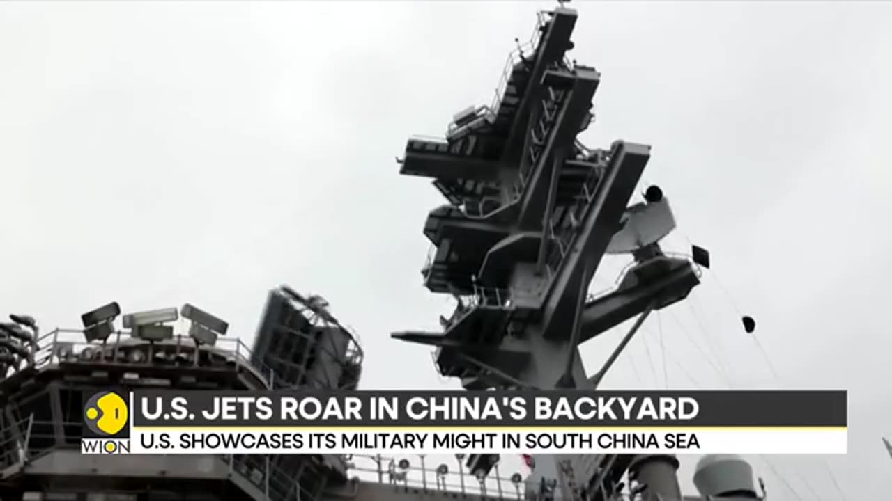 US_showcases_its_military_might_in_South_China_sea___Latest_