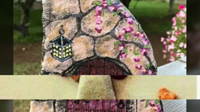 Best best stone craft ideas/pebble art