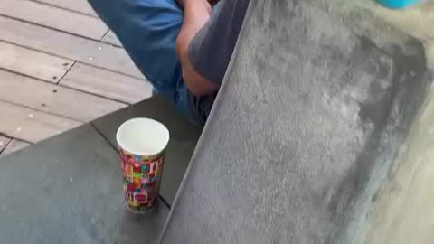 CAUGHT MAN WATCHING PORN IN PUBLIC