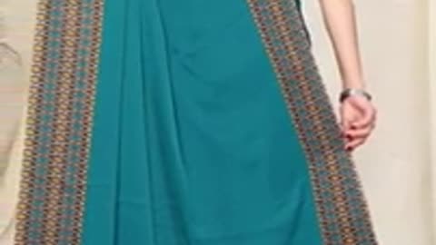 New designer saree for women