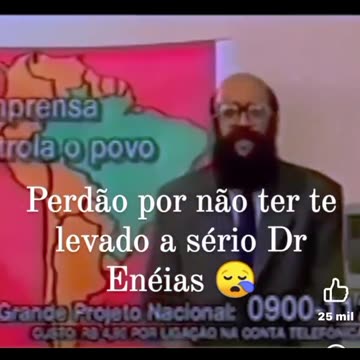 O ERRO FOI NÃO TER OUVIDO ESSE SENHOR!