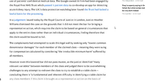 NHS give Google private data of UK citizens