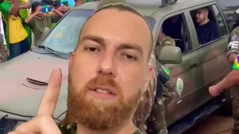 MILITARES PRENDERAM FEDERAIS AGORA EM BRASILIA - 08/01/2023