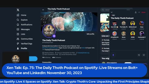 Xen #Crypto Talk: The Daily Thoth Podcast