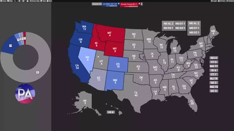 The 2024 Presidential Election Map Based On POLLS!