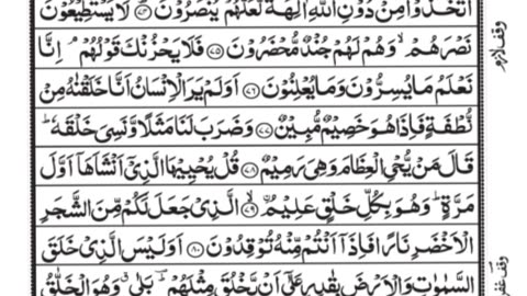 سورۃ الیاسین بیوٹی فل وائس میں