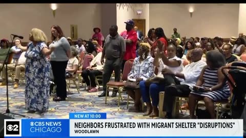 #Chicago Illinois Residents Fed Up With Neighborhood Issues Due to Migrant Shelter