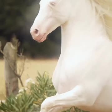 White horse 🐎 Joy Funny Factory