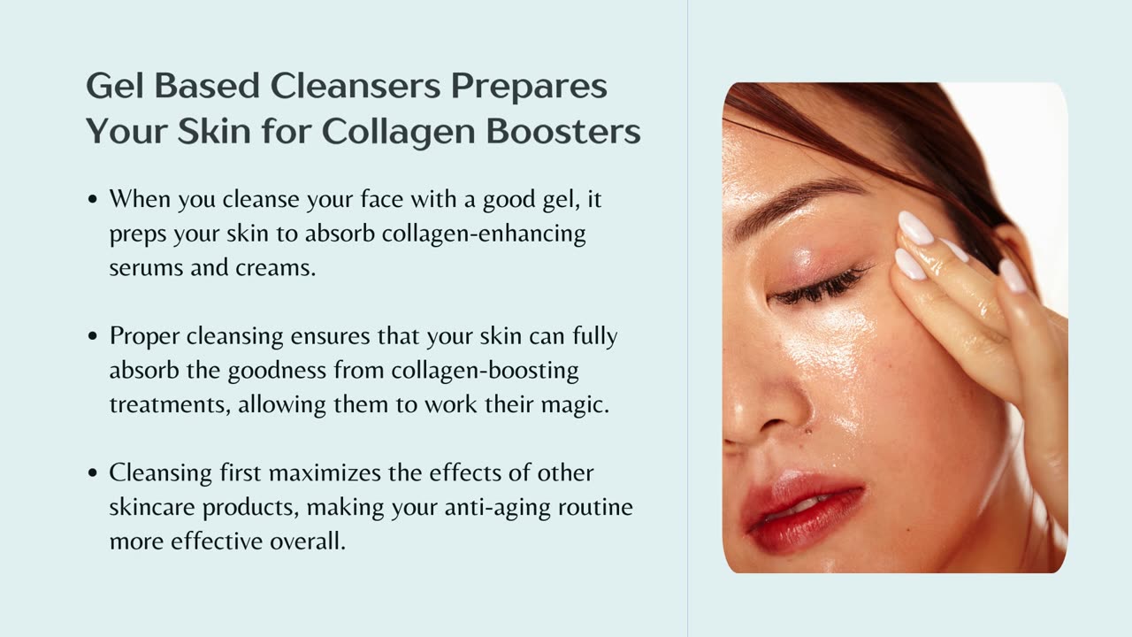 How Facial Cleansing Gel Supports Collagen Production