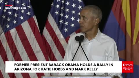 Barack Obama: 'Kari Lake Actually Interviewed Me Back In 2016...'