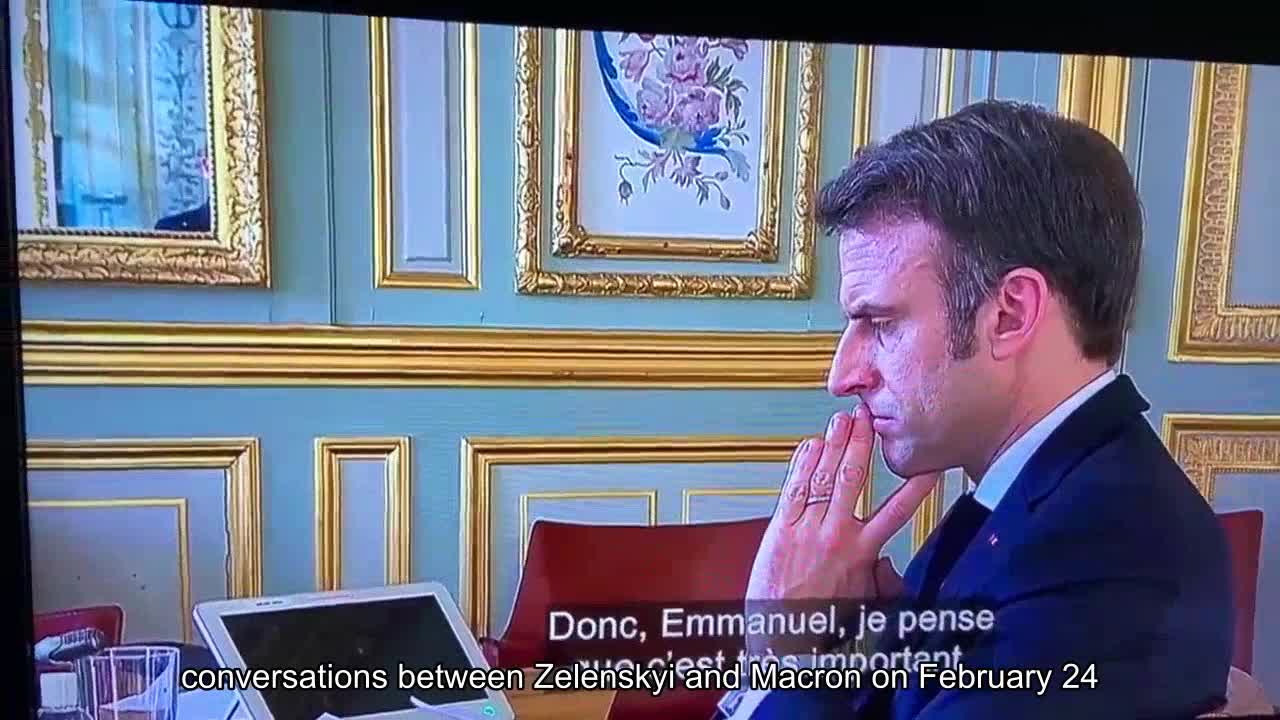 Putin will stop. He will listen to you: A video of the conversation between Zelensky and Macron on