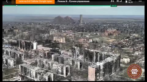 🇷🇺🇺🇦A drone view of Dzerzhinsk