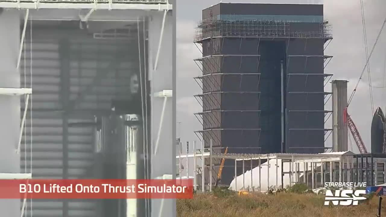 Next Flight Booster Rolled Out for Stress Testing | SpaceX Boca Chica