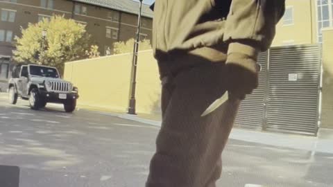Person With Knife Approaches Car