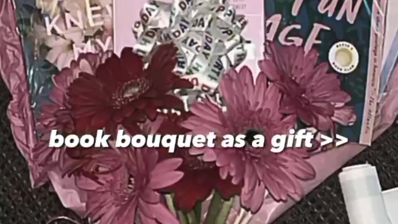 book bouquet as gift >>