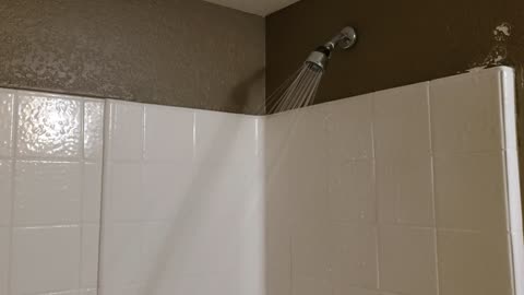Corroded diverter at bath tub