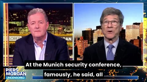 Jeffrey Sachs on Putin and NATO [on Piers Morgan]