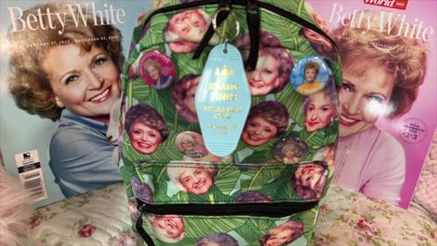 What's in my Golden Girls Backpack