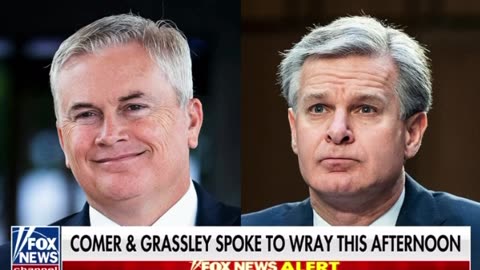 🚨 Comer and Grassley spoke to Wray this afternoon