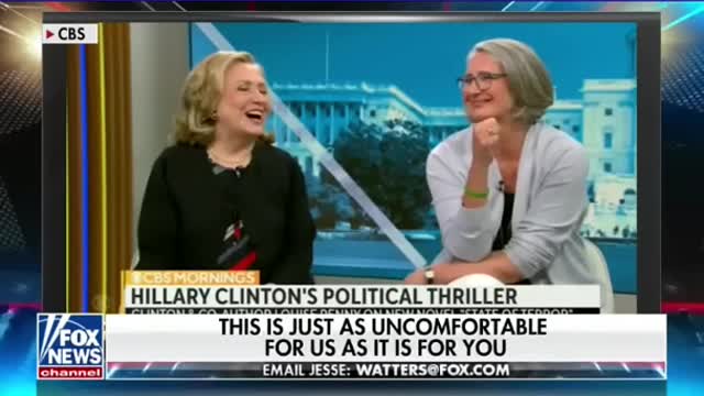 Jesse Watters roasts Hillary Clinton’s steamy romance writing #shorts