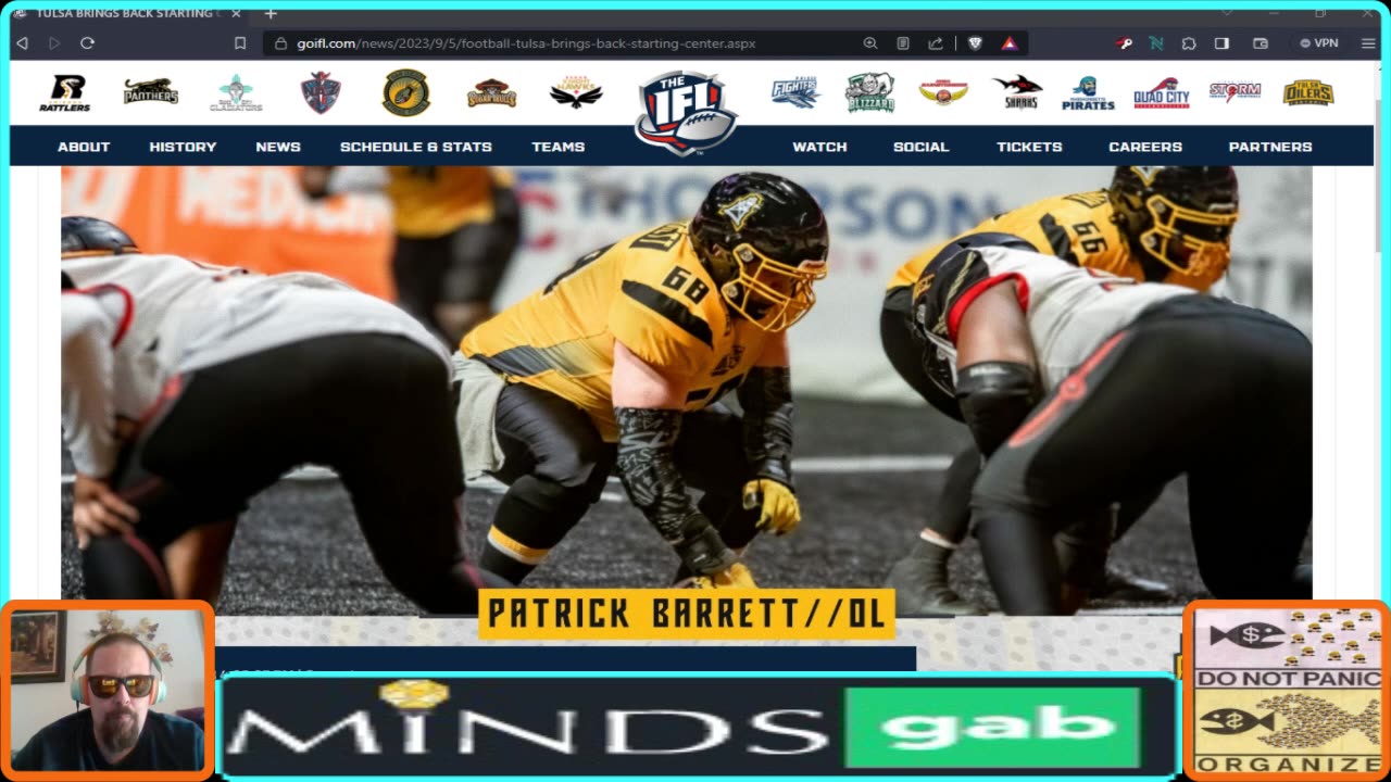 Indoor Football League Offseason: Another Veteran Re-Signed for Tulsa