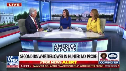 Second IRS whistleblower in Hunter tax probe.