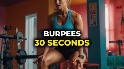 5 min home workout to burn fat!