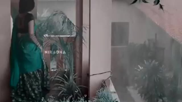 Rainy whatsapp status tamil🌧️☔🌈⛈️☔Love status | Ethirneechal song❤️ Keerthy @Niradha Editzz