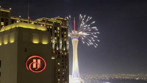 Fireworks in Las Vegas