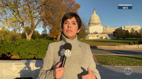 Norte-americanos vão às urnas escolher novos membros do Congresso | SBT Brasil (08/11/22)