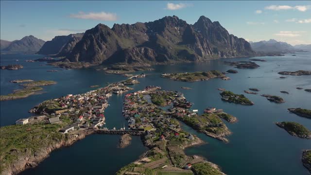 lofoten is an archipelago in the county of nordland norway