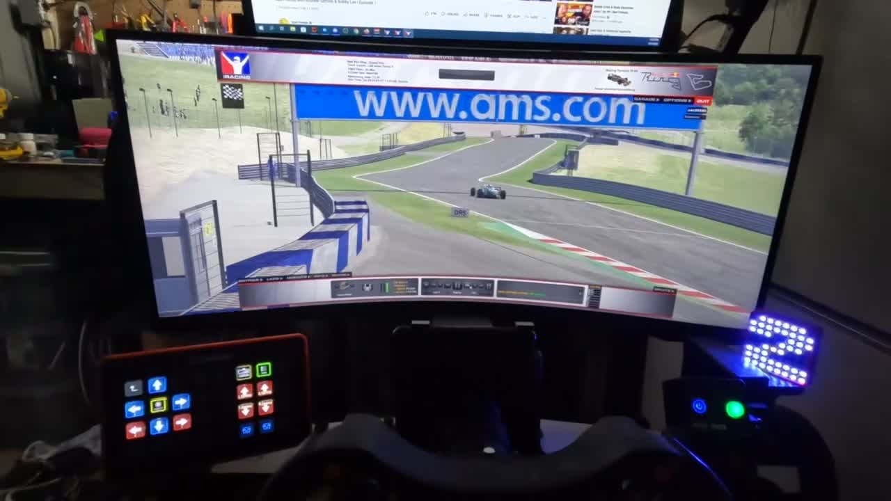 Iracing Quick practice(testing GoPro)