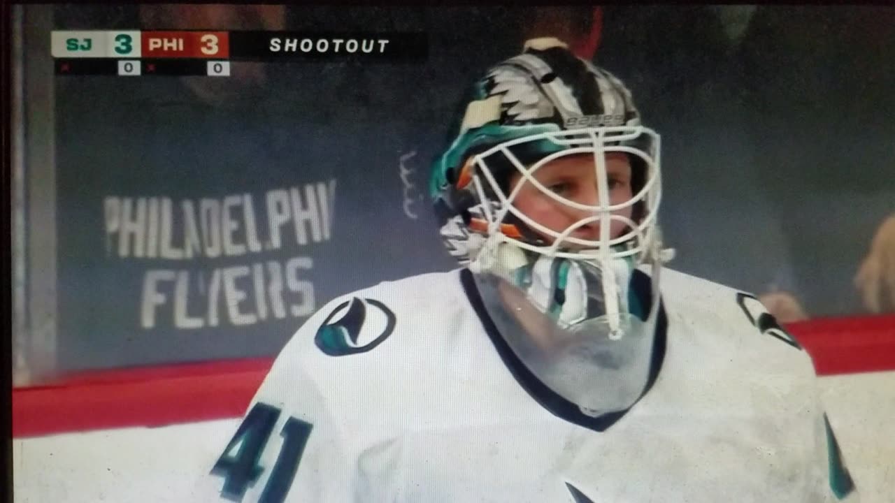 SJ vs PHI - Flyers Win in SO 4-3