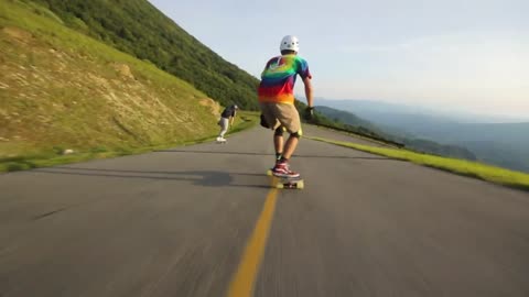 Longboarding __ Sunset Session in NC